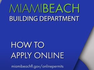 Miami Beach - How to Apply Online for a Building Permit